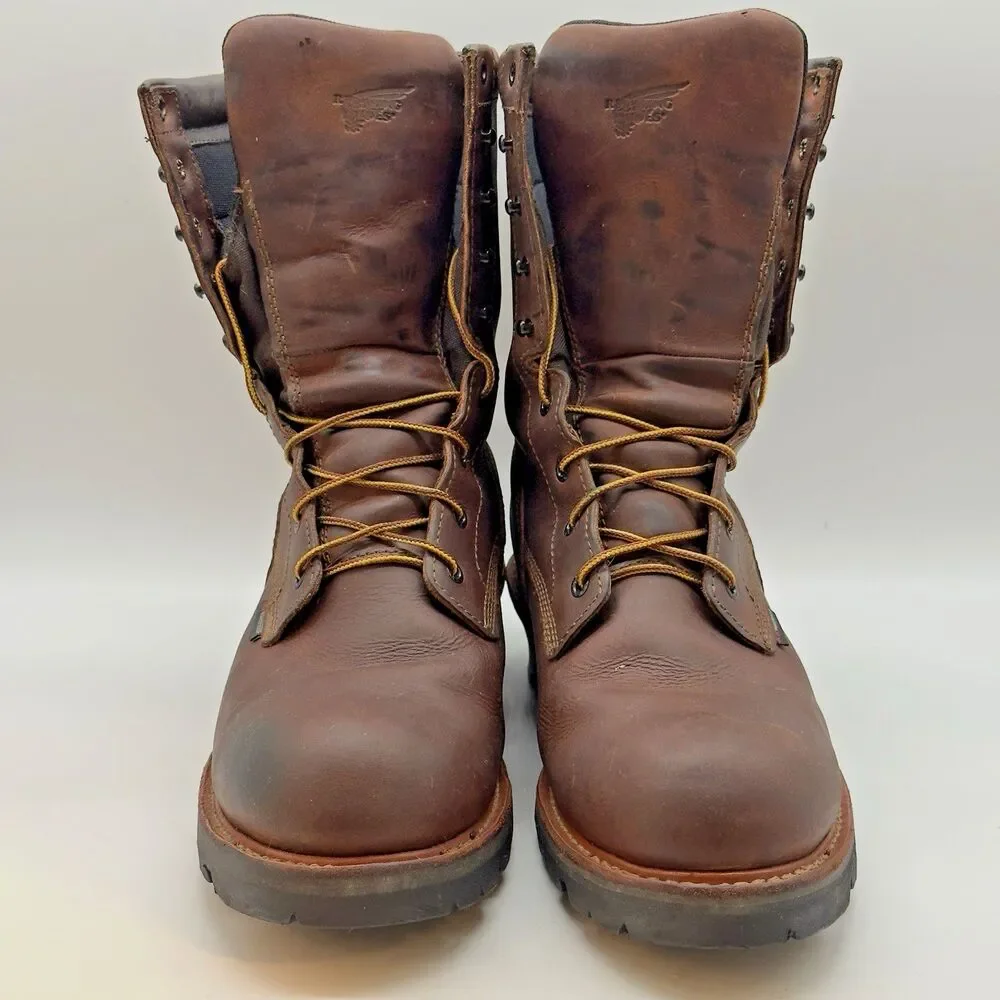 Red Wing LoggerMax 620 Boots Men's 13D Brown Waterproof Leather ASTMF2892-11 EH